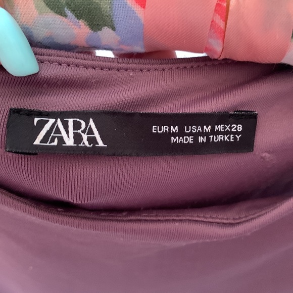 Super cute plum coloured Zara bodysuit - Picture 4 of 4